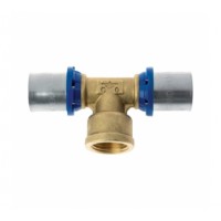 Prandelli Multyrama Тройник с внутренней резьбой (20 х 2,0) x 1/2'' профиль H, TH, U