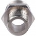 STOUT  Ниппель НН переходной никелированный 3/8X1/4