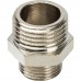 STOUT  Ниппель НН переходной никелированный 1/2X3/8