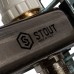 STOUT  Коллектор из нержавеющей стали в сборе без расходомеров 3 вых.